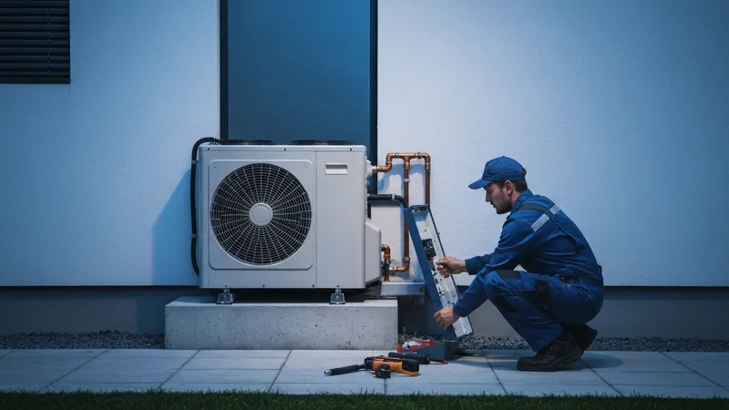 Installation et entretien des pompes à chaleur air/eau